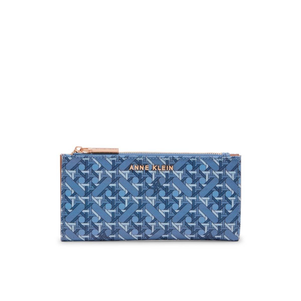 Anne Klein Blue Bifold Wallet