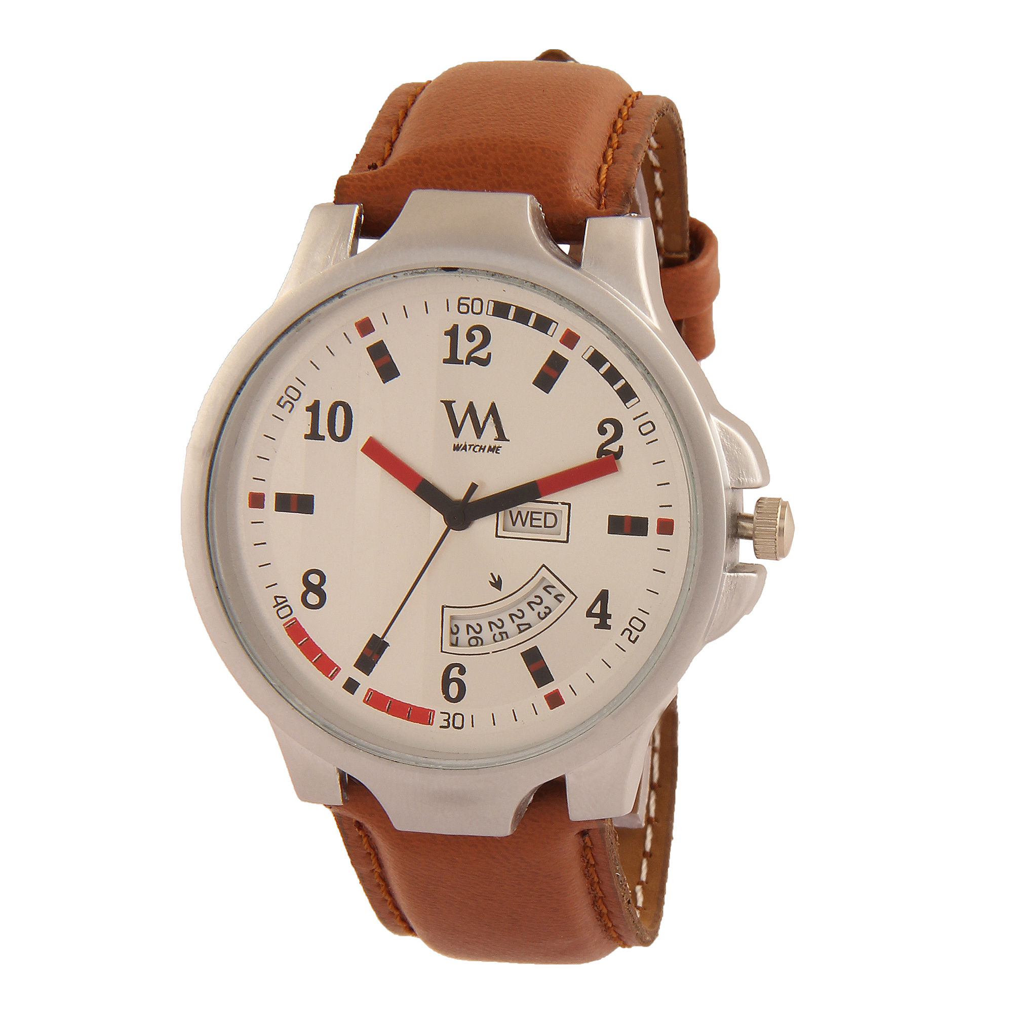 leather strap watches for men online