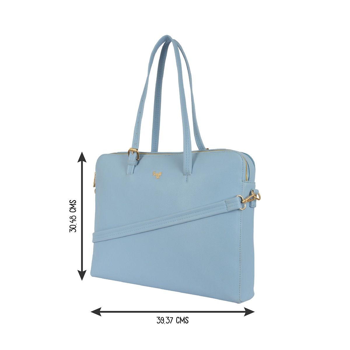 Baggit Astoria Blue Laptop Bag (L) Buy Baggit Astoria Blue Laptop Bag