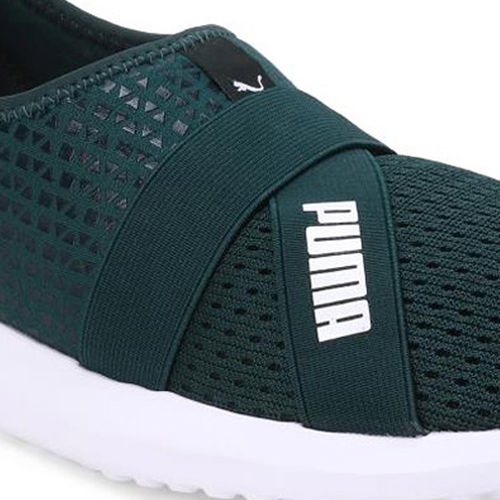 Puma Unisex Dwane Slip-On Ponderosa Pine Sports Shoes Green (UK 3)