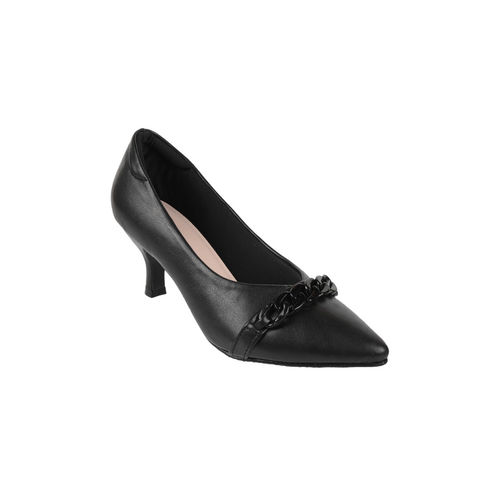 Metro Black Casual Pump Heels (Euro 34)