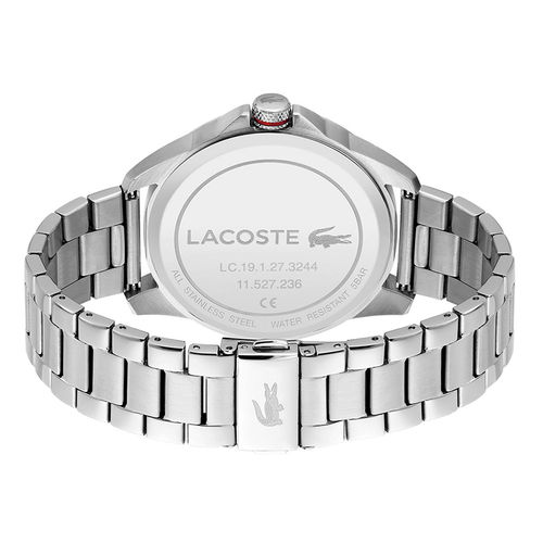 Buy Lacoste Watches LE CROC 2011132 Analog Silver Dial Watch for
