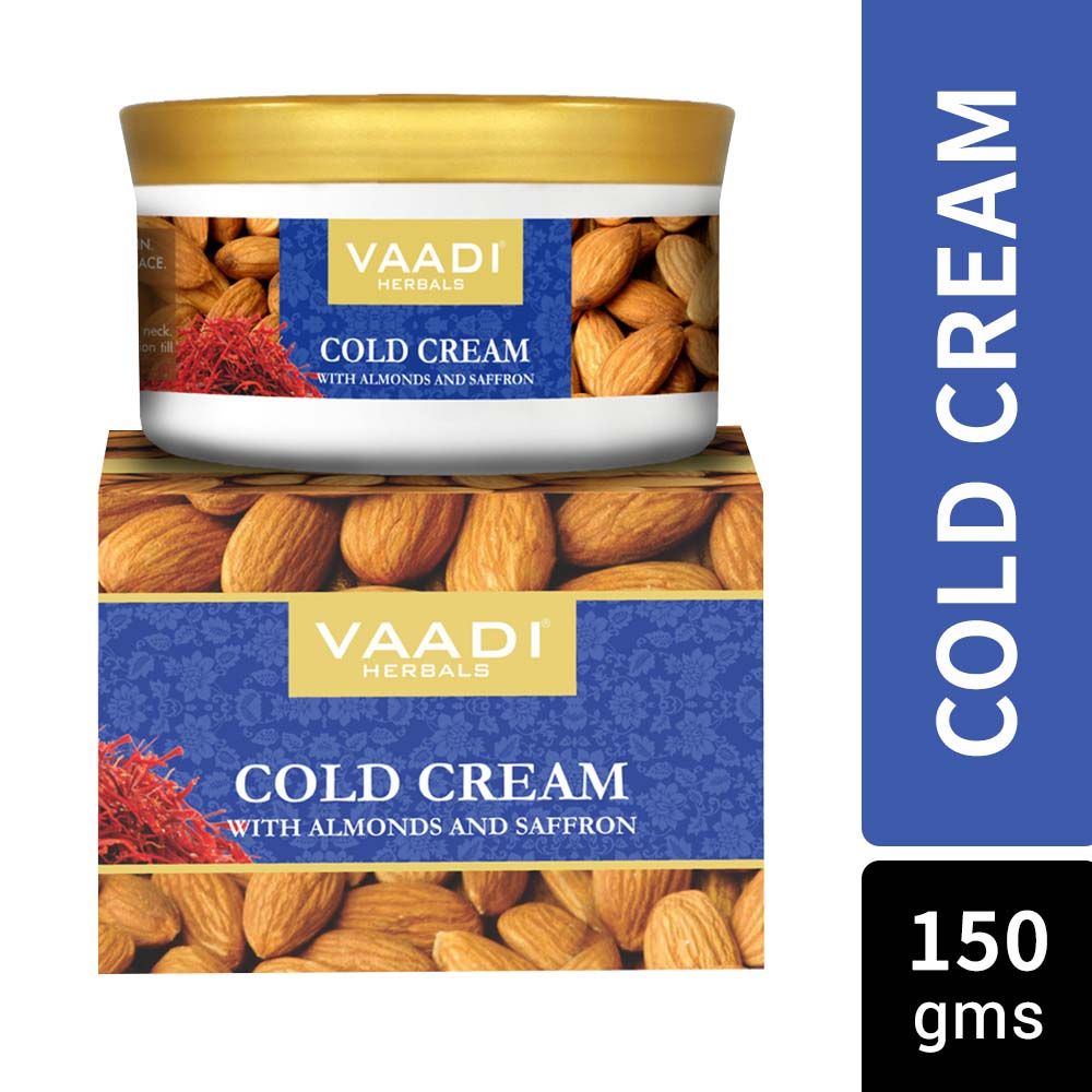 Vaadi Herbals Cold Cream With Almonds & Saffron