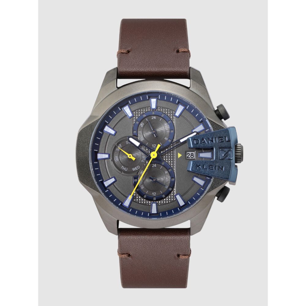 Buy Daniel Klein Exclusive Men Grey Watch Online