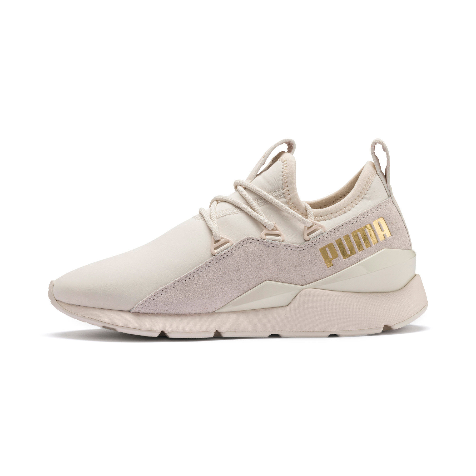 puma women's muse metallic casual sneakers from finish line