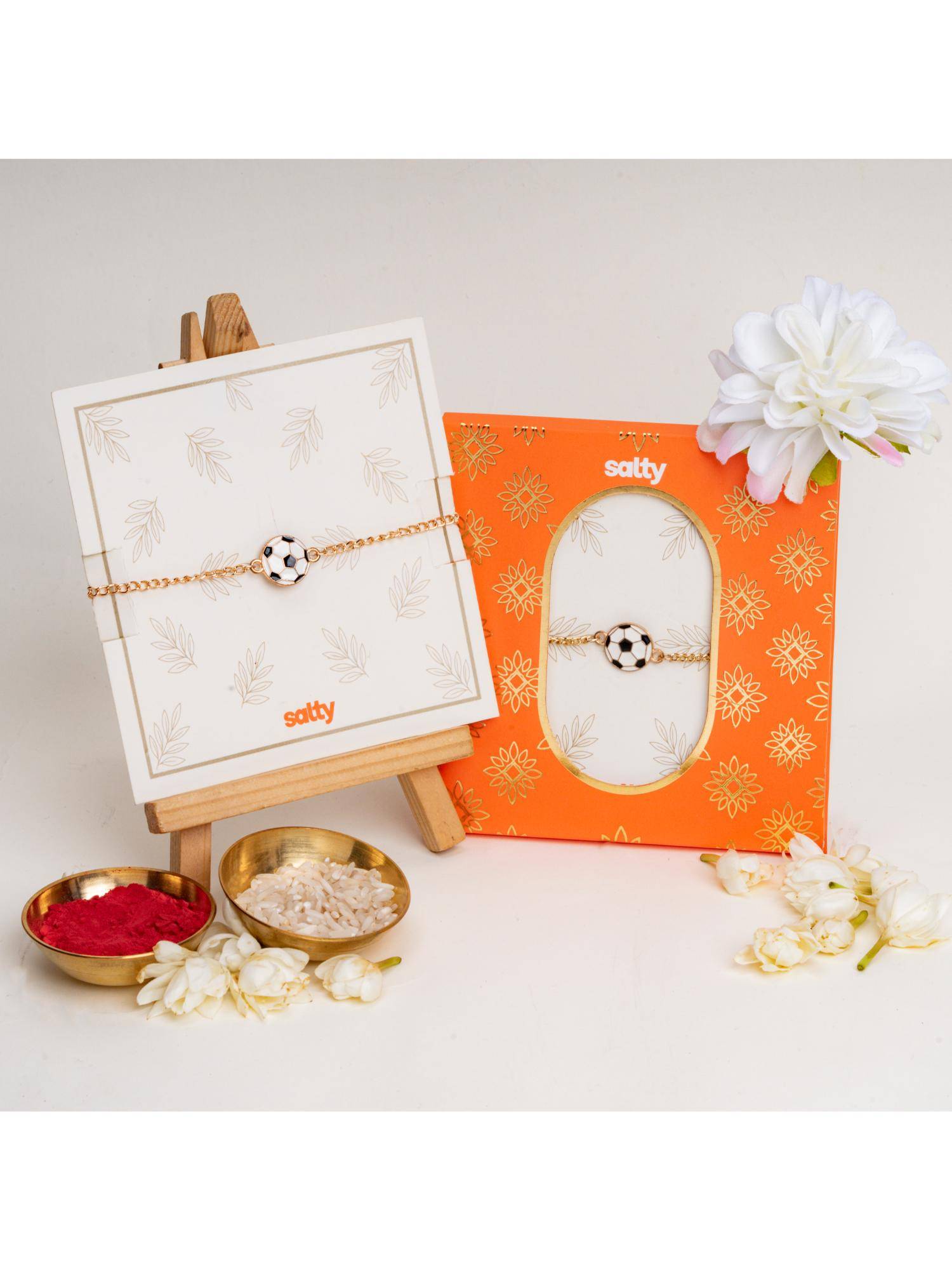 Salty Alpha Football Head Bandhan Rakhi for Bhaiya