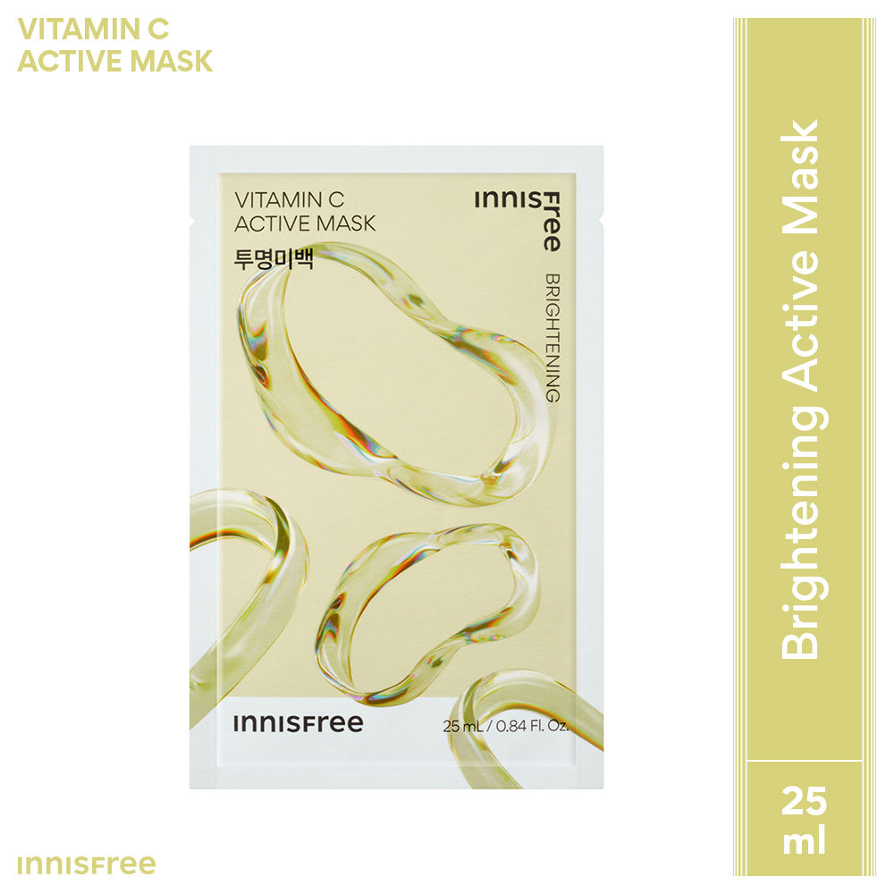 Innisfree Vitamin C Active Mask - Brightening & Even-Tone Sheet Mask