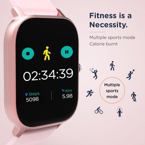 Pebble rose gold pace smartwatch clearance
