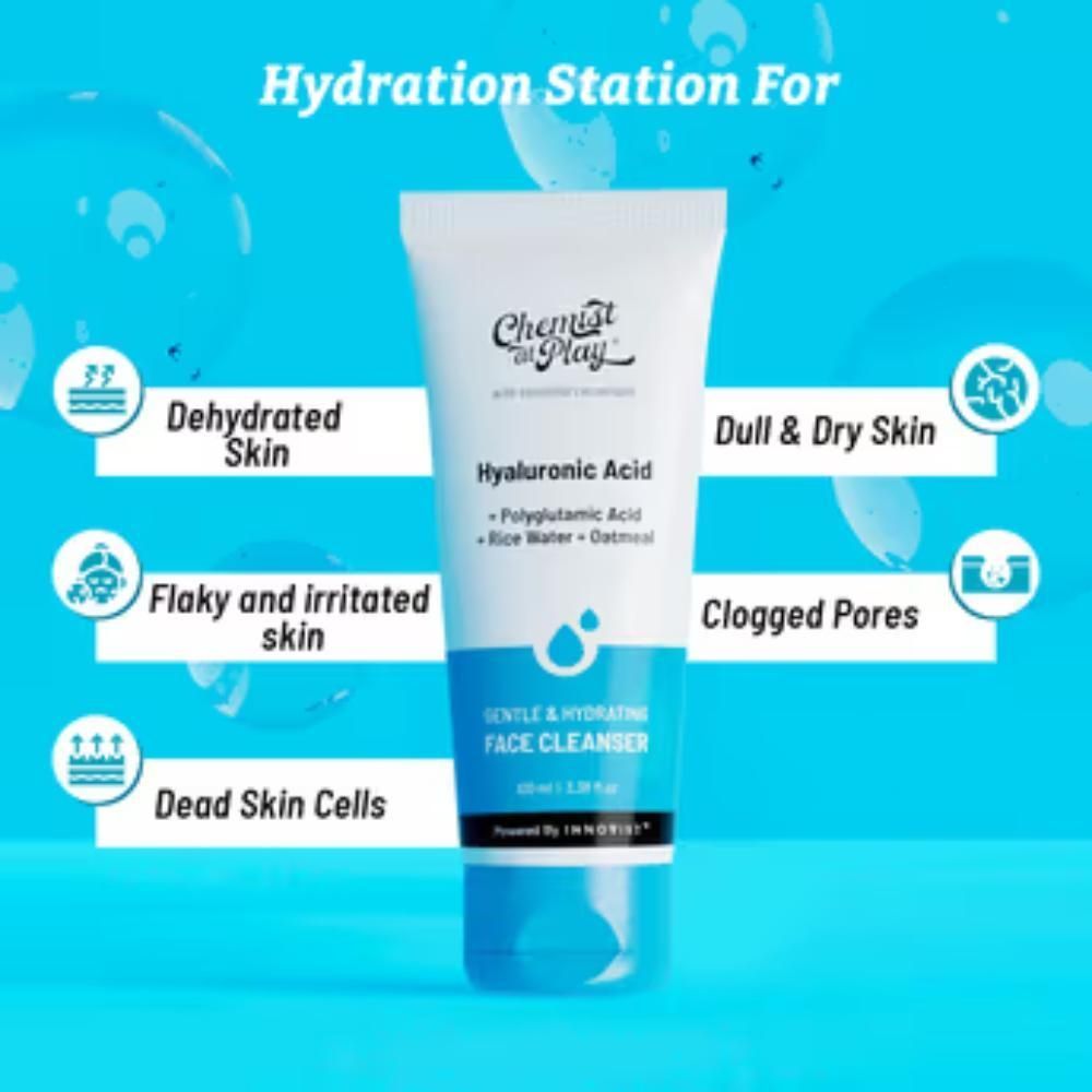 Buy Chemist At Play Hydrating Face Cleanser Rice Water Face Wash Face 