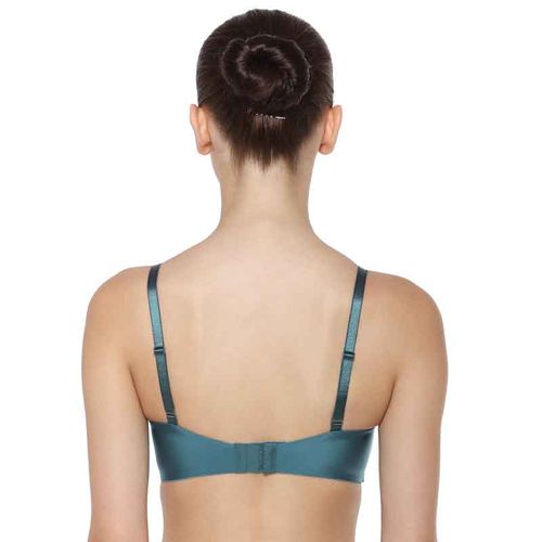 Buy Triumph T-Shirt Bra 60 Padded Wireless Body Make-Up Series Seamless Bra  - Green Online