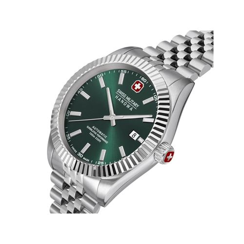 Buy Swiss Military Hanowa Diligenter Green Dial Automatic Watch