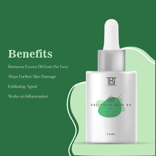 The Body Temple Salicylic Acid 2% & Glutathione 10% (30Ml Each