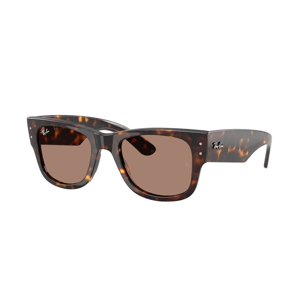 Ray-Ban Unisex Uv Protected Violet Lens Square Sunglasses - 0Rb0840S902/1A51 (51)