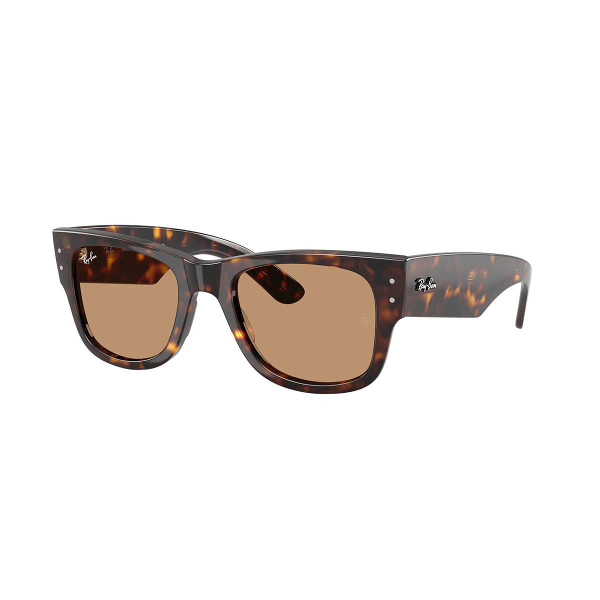 Ray-Ban Unisex Uv Protected Brown Lens Square Sunglasses - 0Rb0840S902/5351 (51)