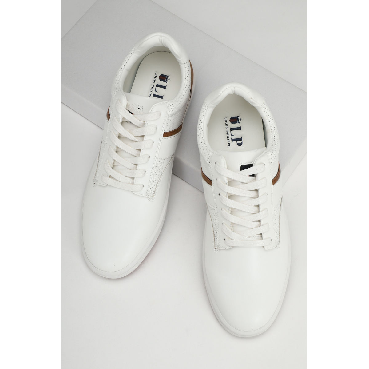 Louis philippe sale white sneakers