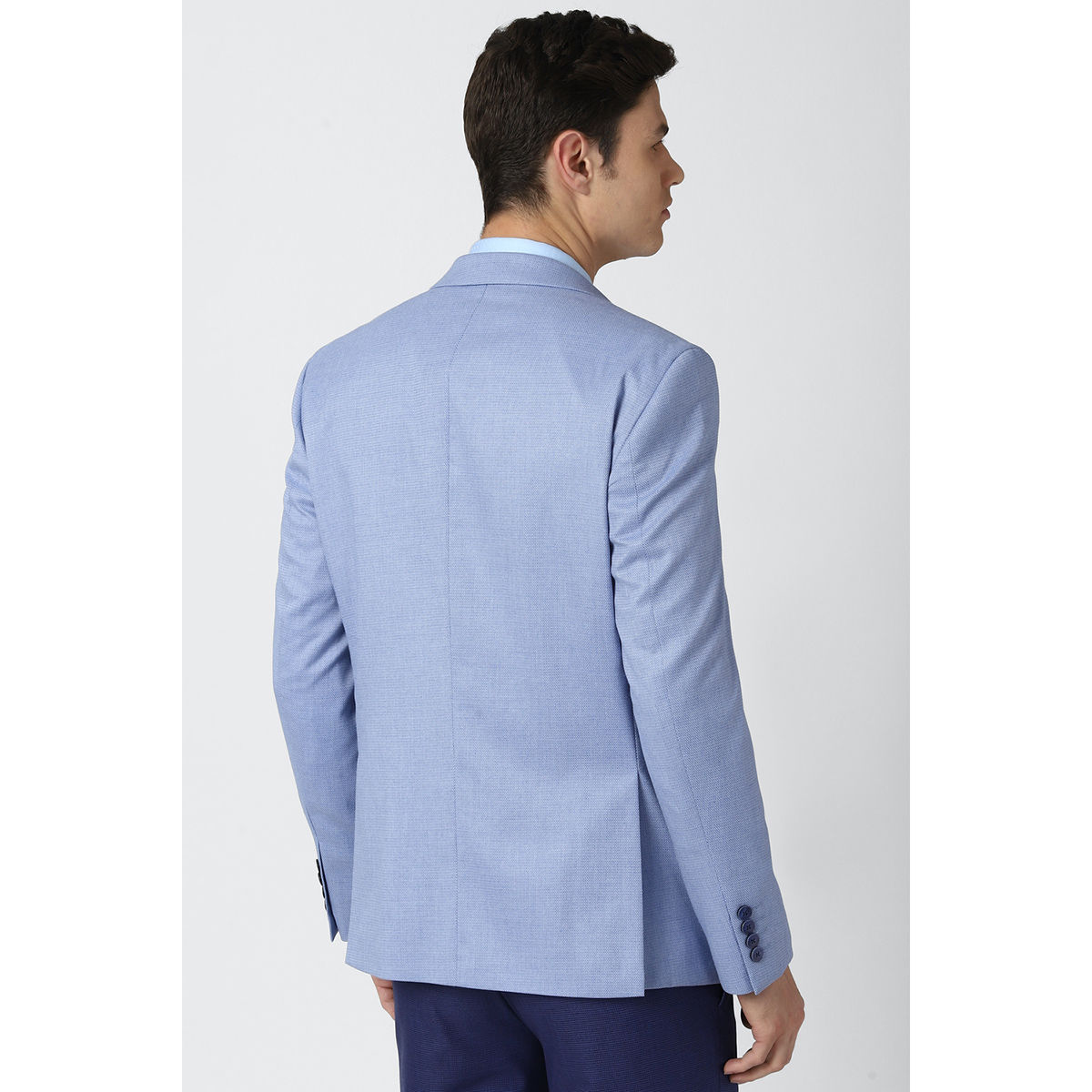 Van heusen on sale light blue blazer