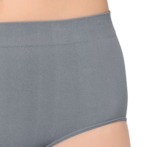 Buy B-Smooth High Waist Full Coverage Solid Hipster Seamless Panty - Grey  Online