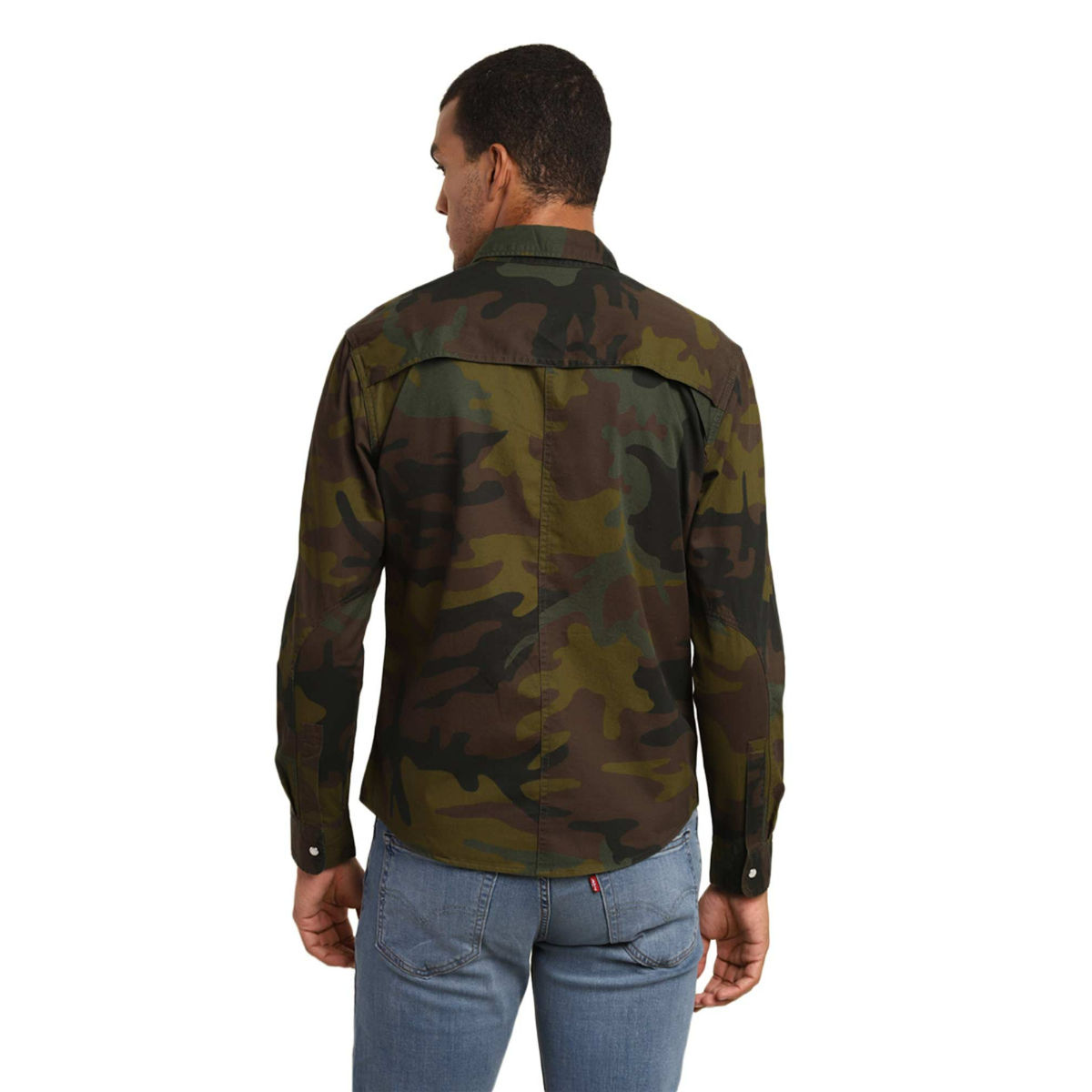 Levi's camo outlet shirt