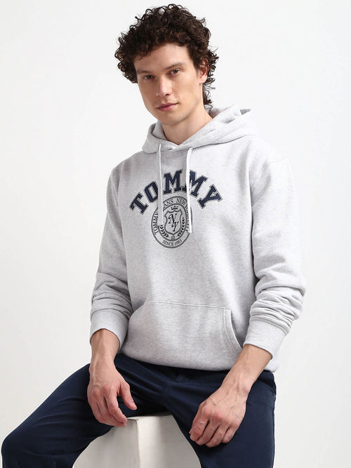Tommy Hilfiger Mens Grey Color Sweatshirt