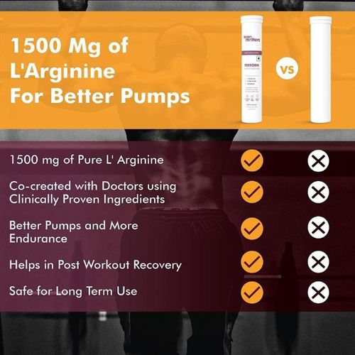 Buy Man Matters Pre Workout L'arginine L' Carnitine Effervescent Tablets  Online