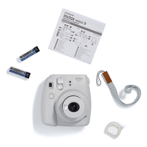 Buy Fujifilm Instax Mini Instant Camera Smokey White Online - Main Image