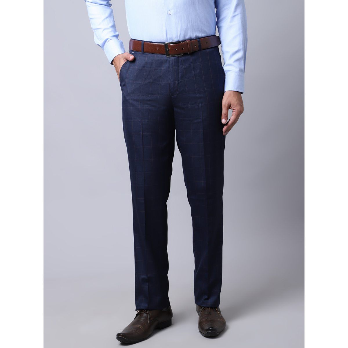 Latest CANTABIL Formal Trousers & Hight Waist Pants arrivals - Men - 5  products | FASHIOLA INDIA