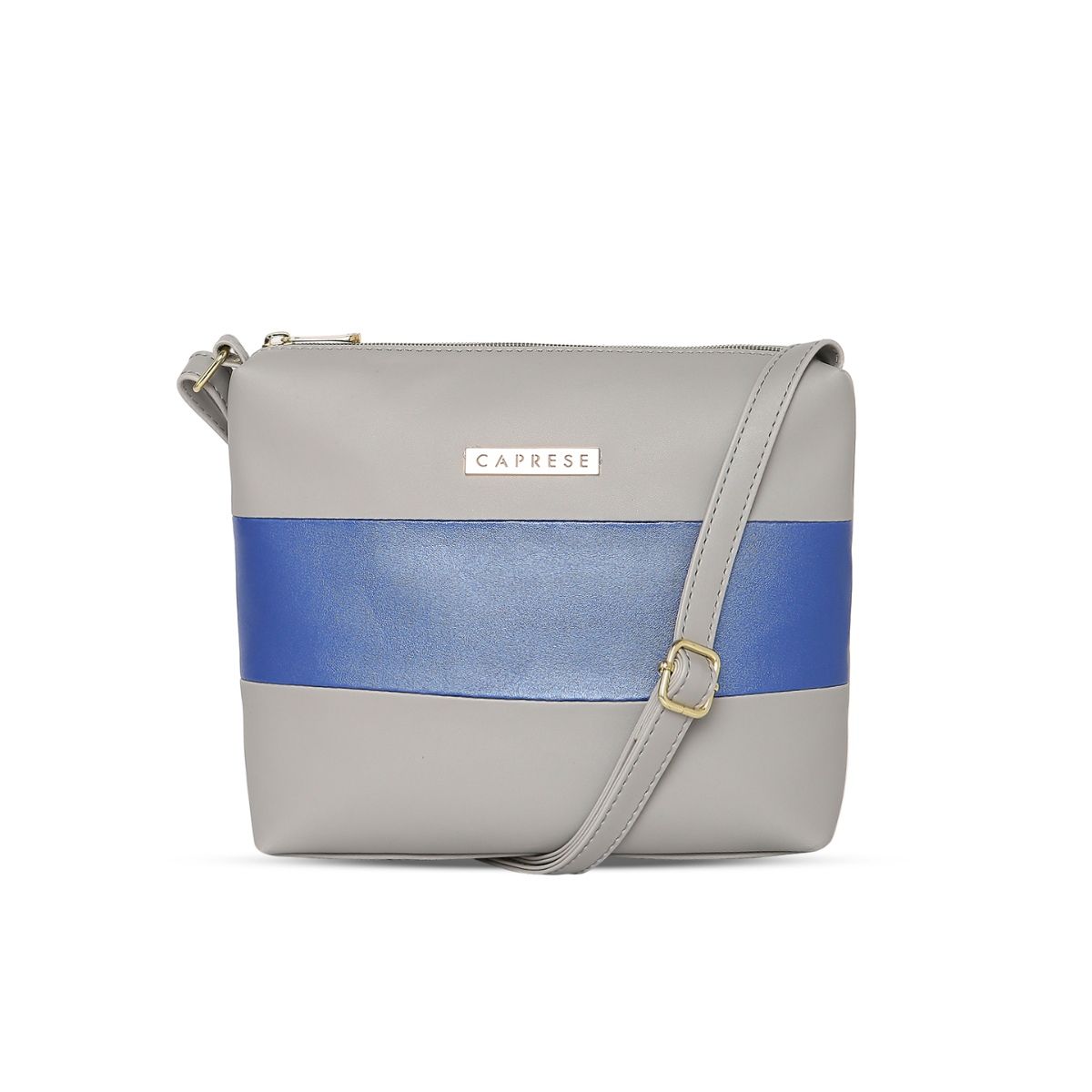 Buy Caprese Corson Small Sling Bag Grey Online