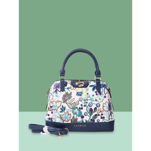 Buy Caprese Wren Satchel Bag Medium Navy Online