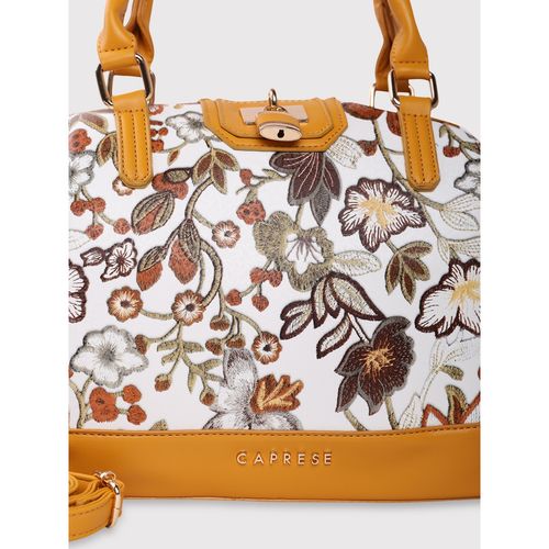 Buy Caprese Wren Satchel Bag Medium Ochre Online
