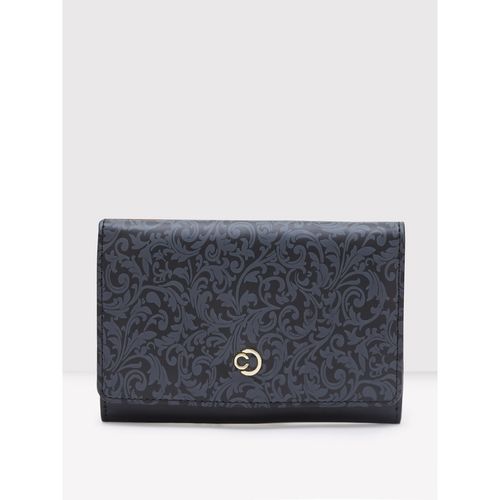 Buy Caprese Helene Flap over Medium Wallet Navy Online
