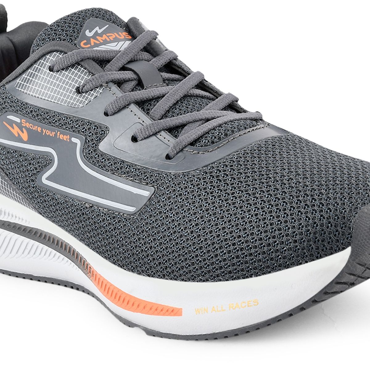 Buy Campus Camprambo Grey Men Running Shoes Online