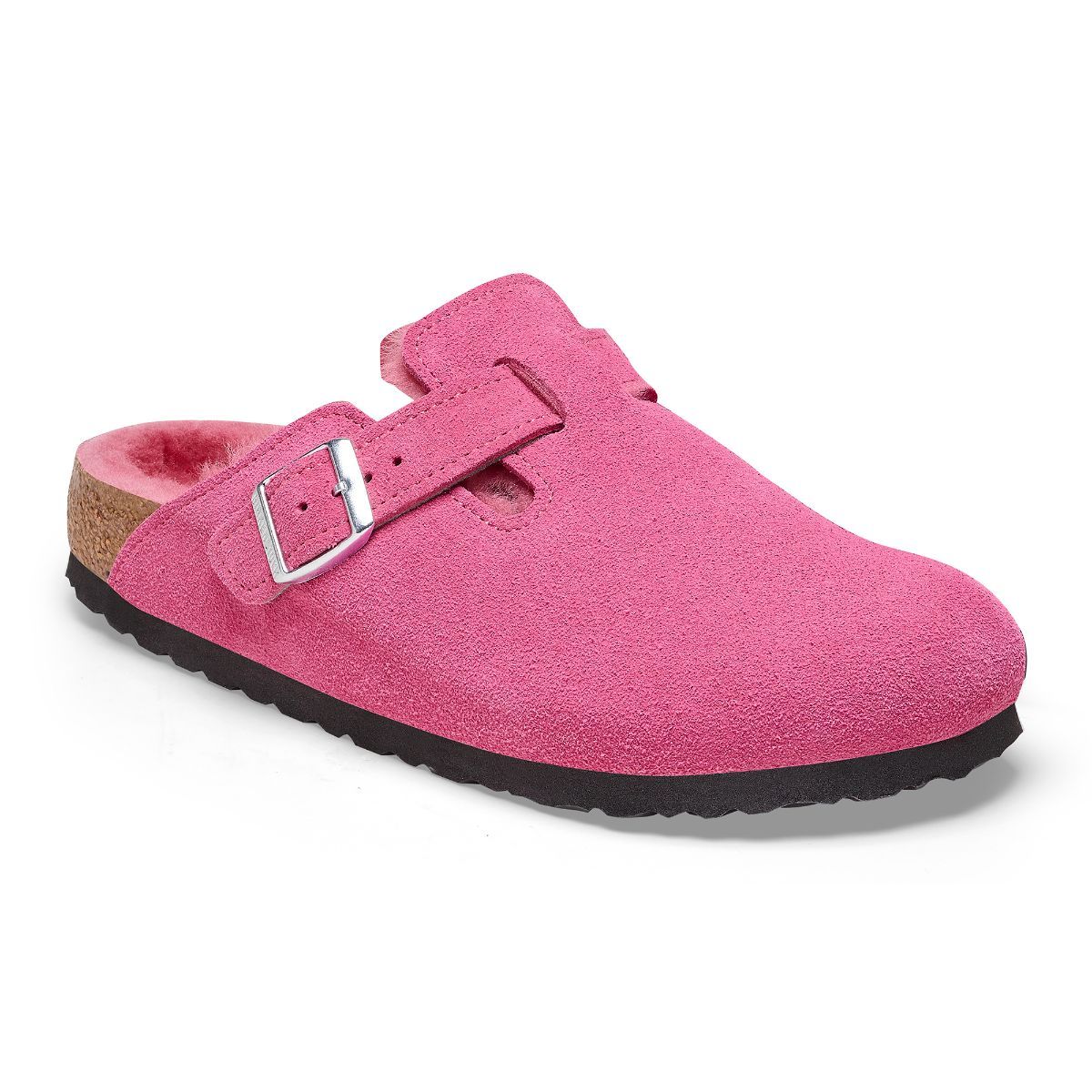 Women's birkenstock boston online shearling