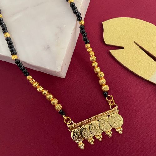 Buy Digital Dress Room Short Mangalsutra Lakshmi Pendant Design Online