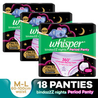Buy Period Panties 3 Count Disposable Menstrual Underwear with Built-in Pad  by UndiePads Online at Lowest Price Ever in India