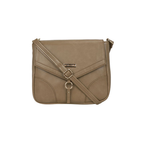 Esbeda Camel Color Drymill Comfort Sling Bag For Women