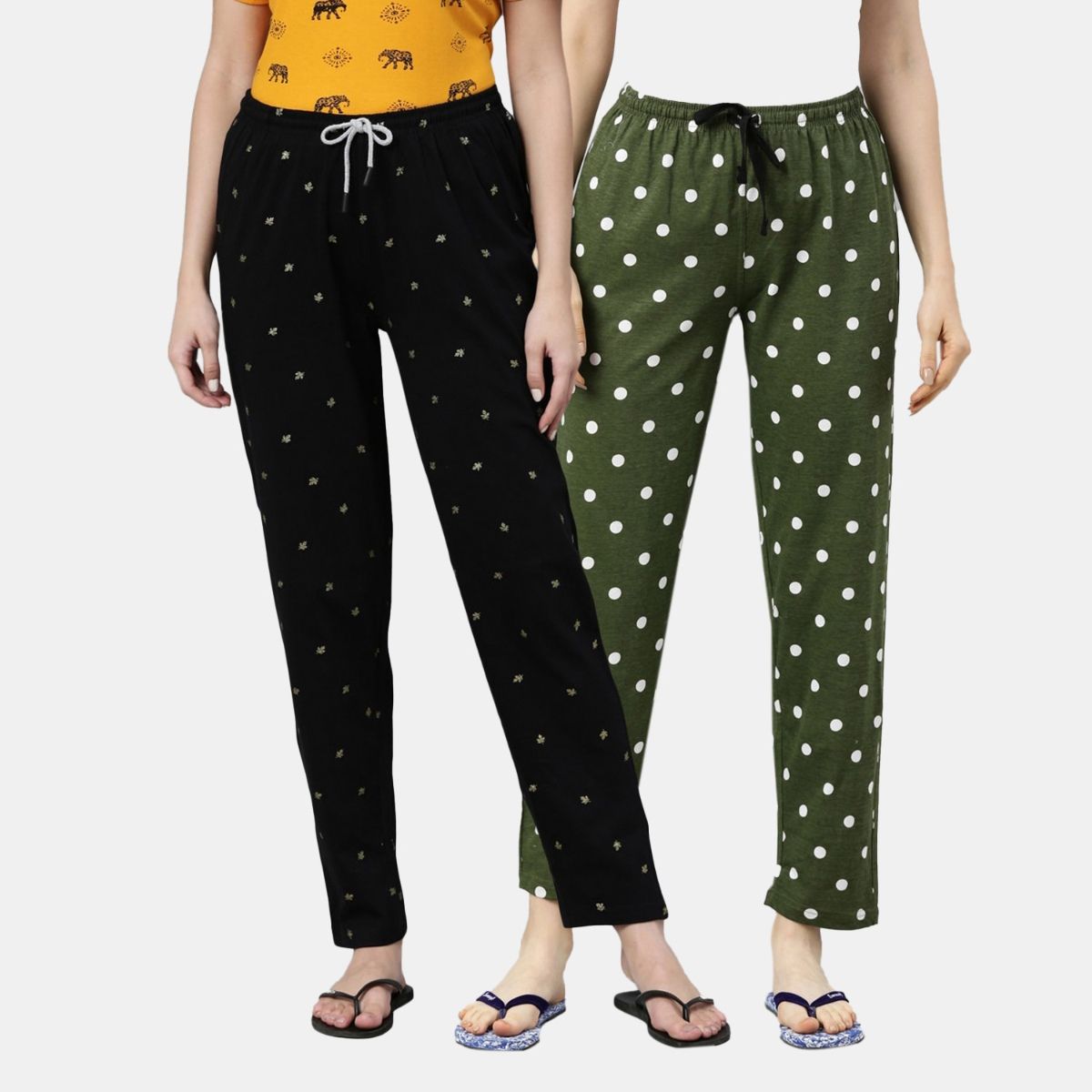 Pierre Donna Women's Cotton Pajama set With Pants - Women Sleepwear Bl –  DEALZSOUQ.COM