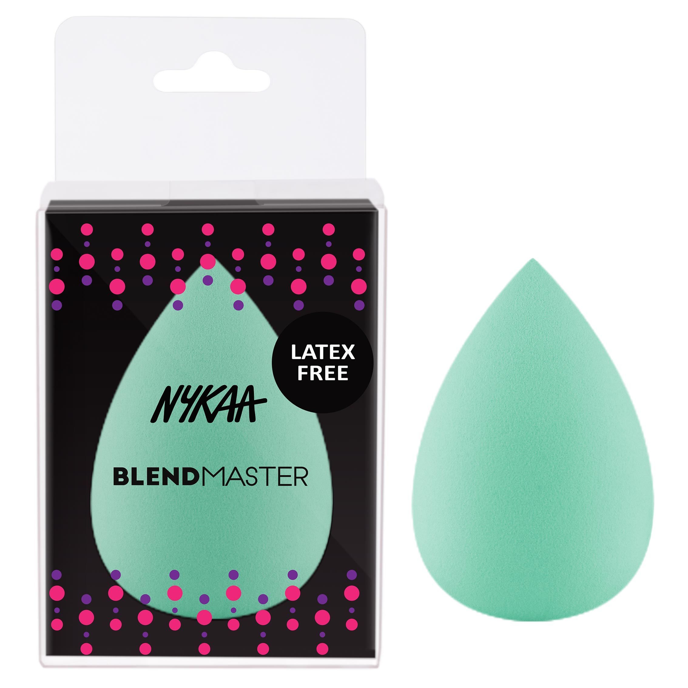 Nykaa BlendMaster All-rounder Makeup Perfecting Sponge Beauty Blender - Green At Nykaa, Best Beauty Products Online