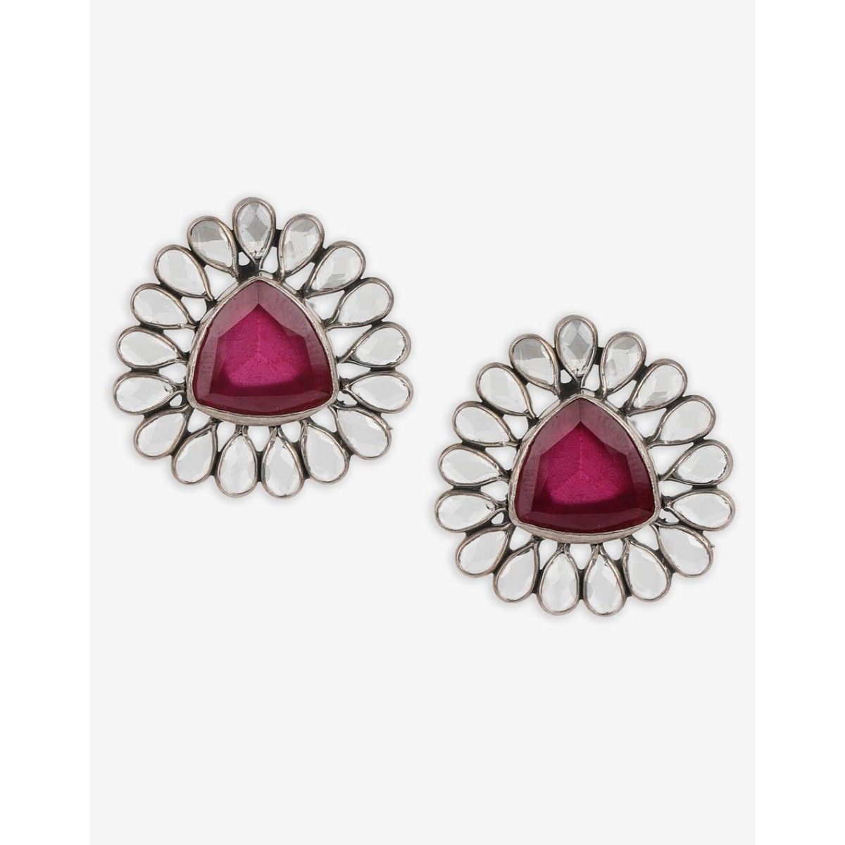 Ellie Pearl Stud Earrings | Oh la la Silver