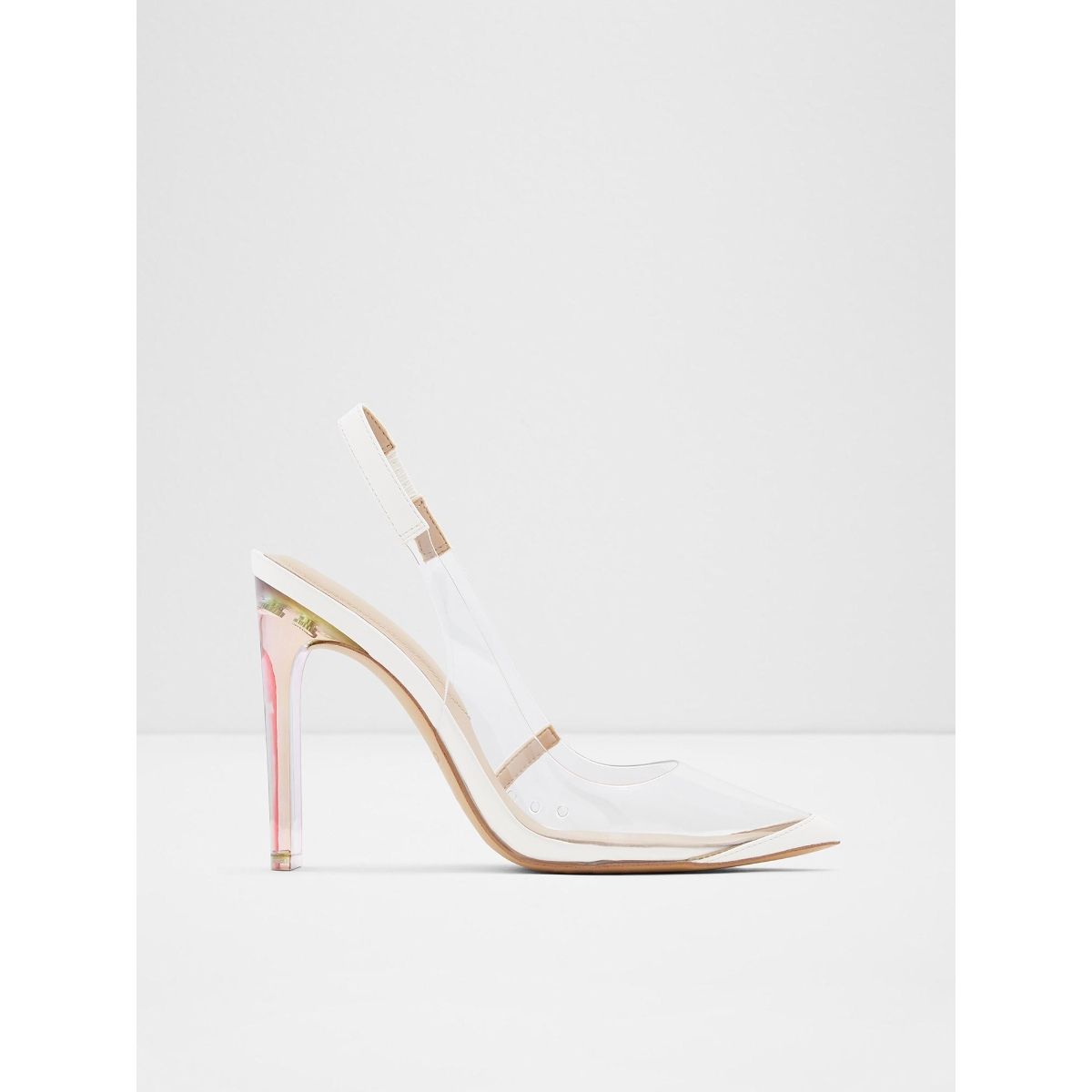 Aldo hotsell transparent heels