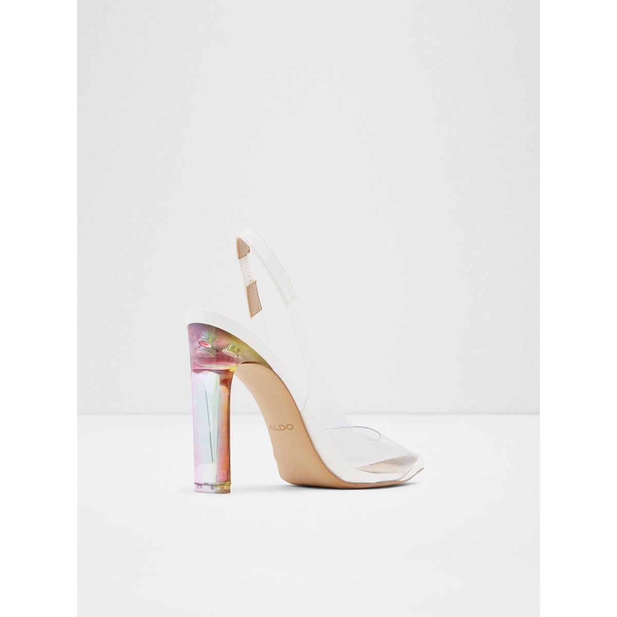 Transparent hot sale heels aldo