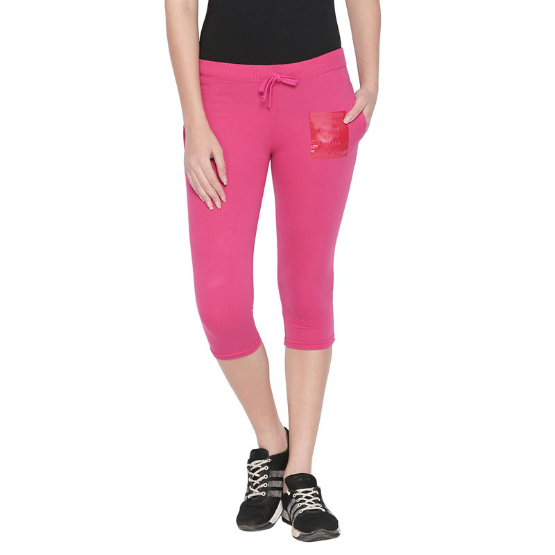 Buy Bodycare Bodyactive Pink Color Women'S Active Capri Online