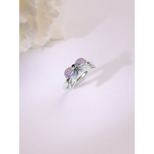 Buy Mia by Tanishq Blissful Ladybug Ring Online