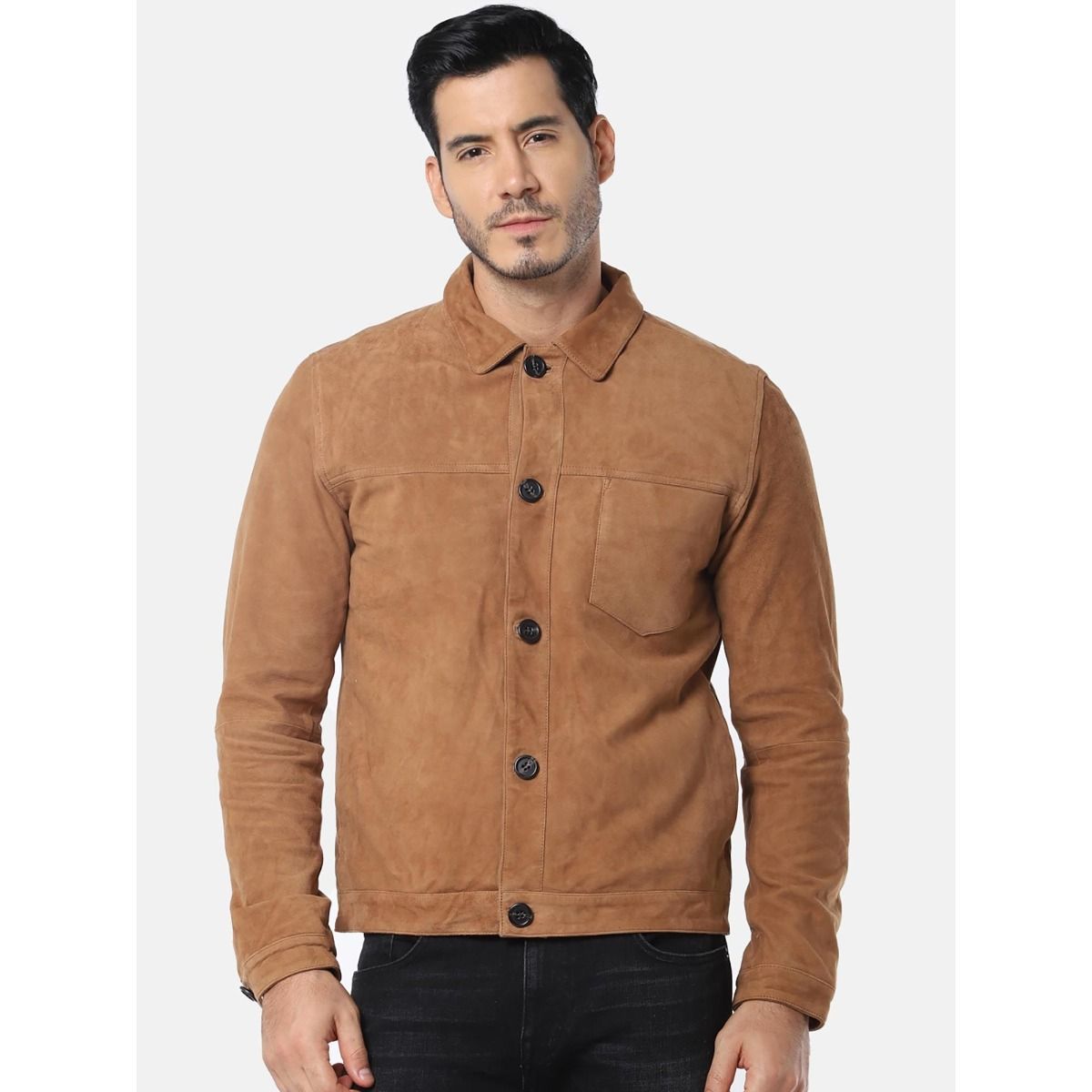 Selected homme outlet suede jacket