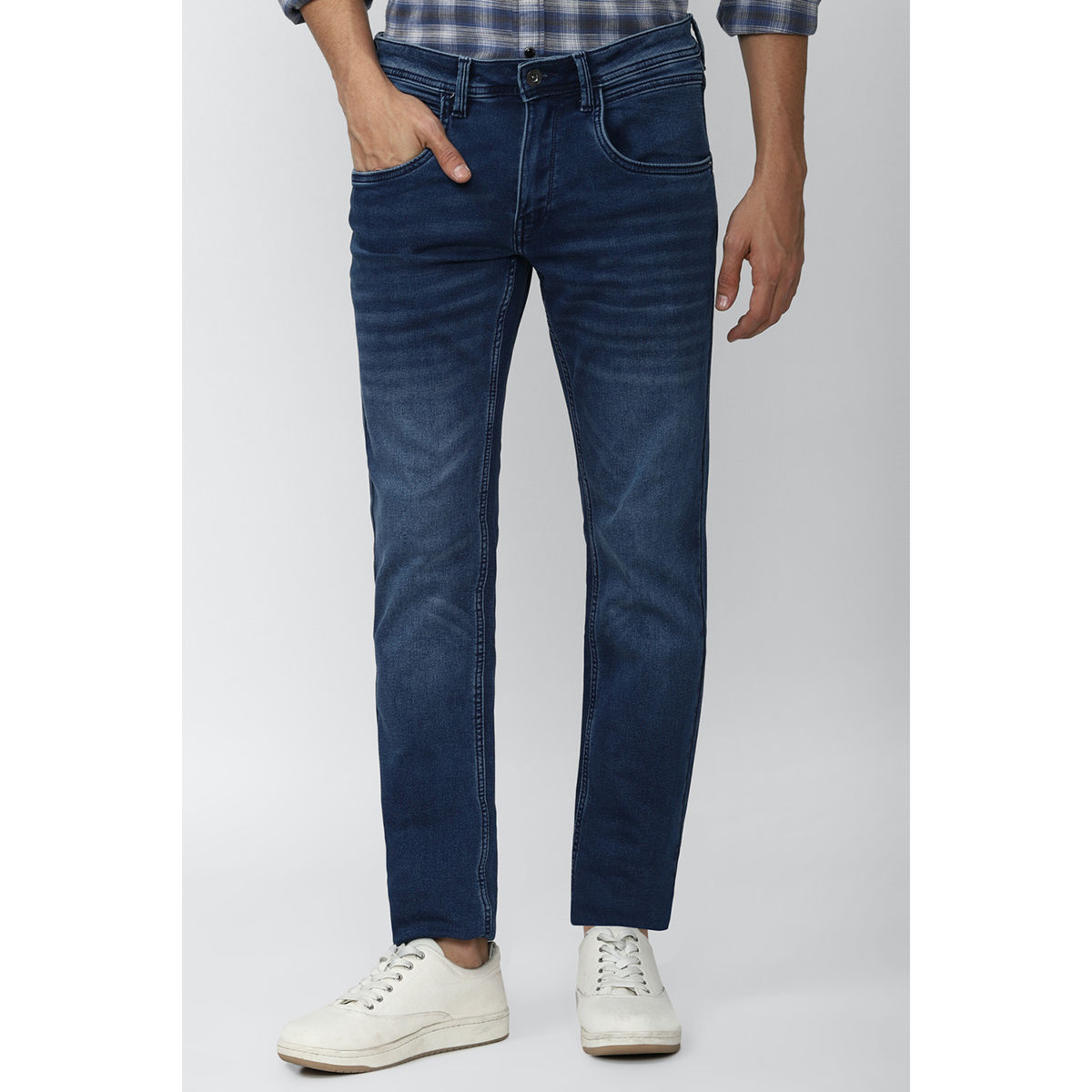 Van heusen jeans online shopping sale