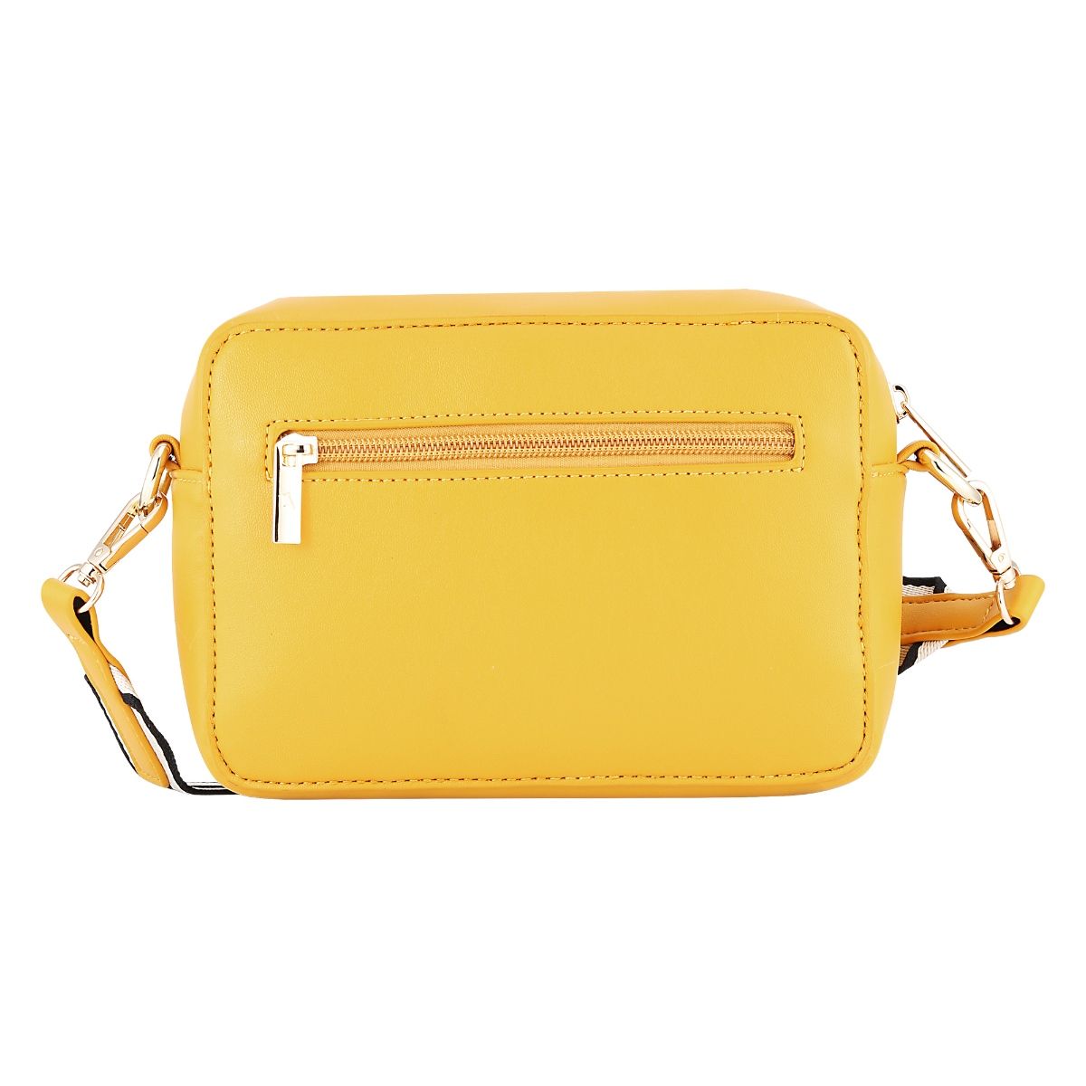 Buy Fastrack Structured Mustard Sling Bag Online