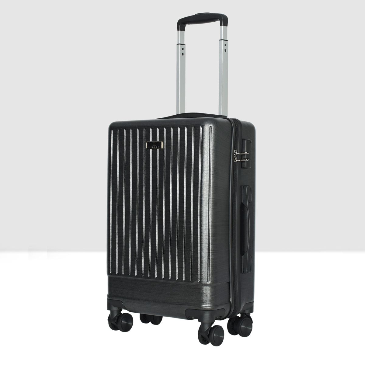 Buy ESBEDA Unisex Grey Color Luggage Trolley Bag L Online