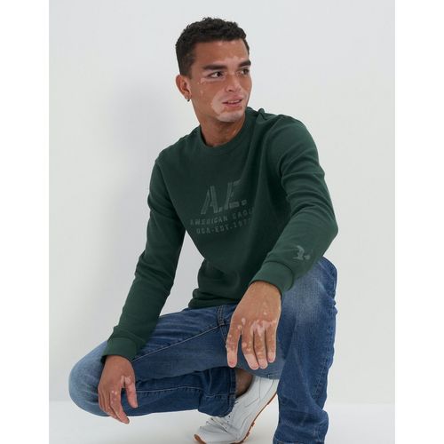 Buy American Eagle Men Green Super Soft Long-Sleeve Graphic Thermal Shirt  Online