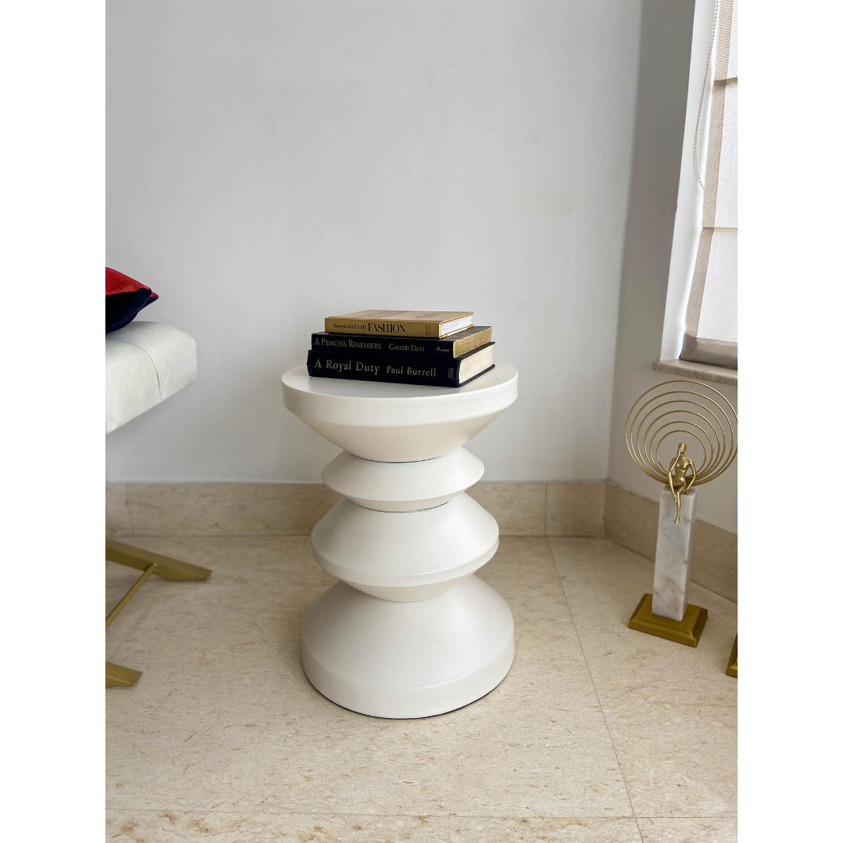 The House of Trendz Caesar Side Tables Off White Buy The House of