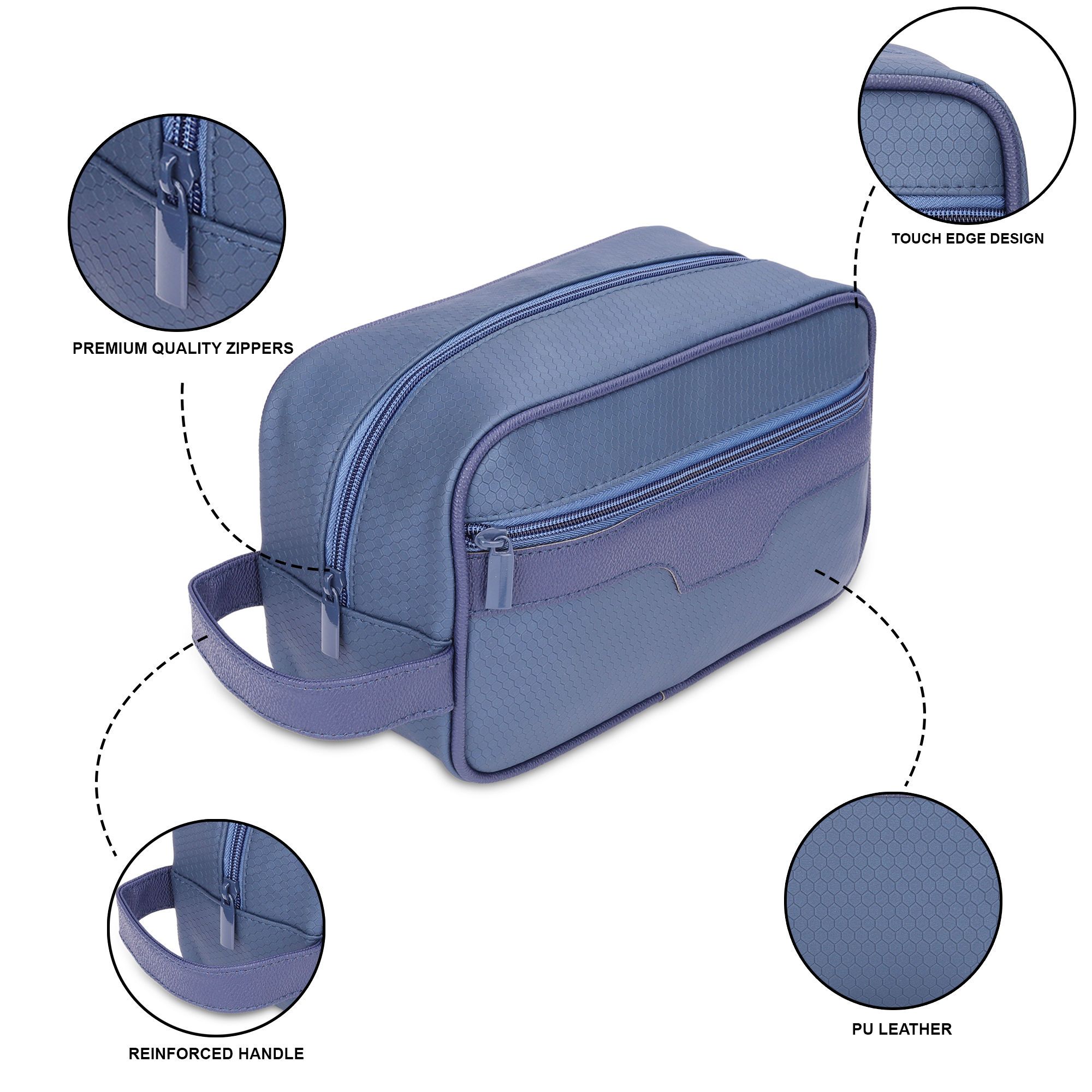 NFI Essentials Blue Solid Messenger bag Buy NFI Essentials Blue Solid