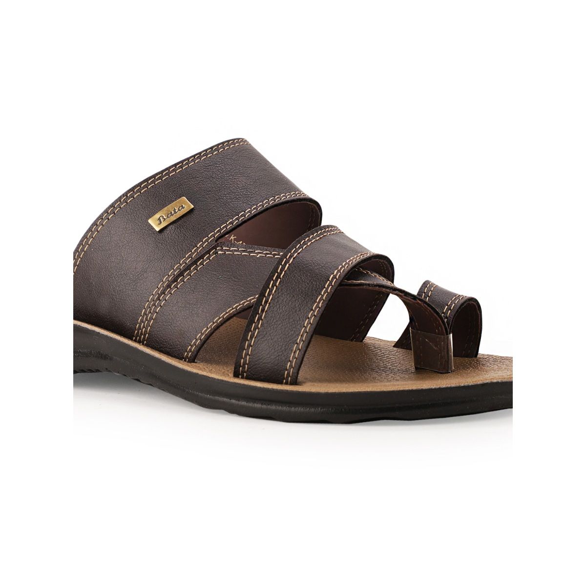 Buy Black Flat Sandals for Women by Bata Online | Ajio.com